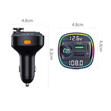 Bluetooth 5.0 FM Transmitter Handsfree Car Radio MP3 Player