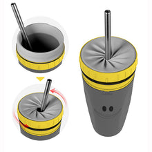 Lidless Double Silicone Leak Proof and Insulated Revolutionary Twist Travel Mug