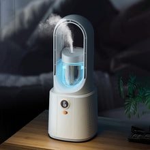 Mini Desk Misting Fan Bladeless USB Rechargeable Humidifier Air Cooler