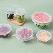 6 Pcs Reusable Silicone Stretch Lids