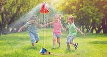 Outdoor Water Spray Rotating Rocket Sprinkler Toy