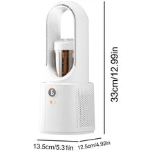 Mini Desk Misting Fan Bladeless USB Rechargeable Humidifier Air Cooler
