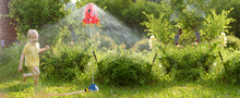 Outdoor Water Spray Rotating Rocket Sprinkler Toy