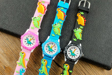 3D Dinosaur Silicone Kids' Quartz Watch