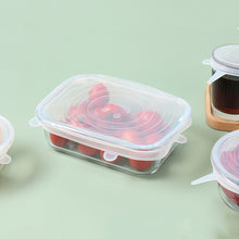 6 Pcs Reusable Silicone Stretch Lids