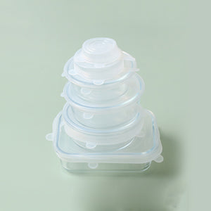 6 Pcs Reusable Silicone Stretch Lids