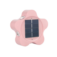 4PCS Outdoor Garden Solar Light Atmosphere Wall Lamp