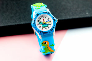 3D Dinosaur Silicone Kids' Quartz Watch