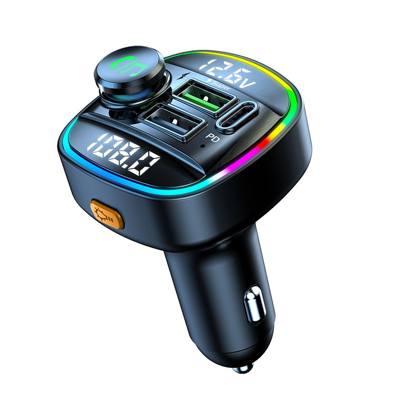 Bluetooth 5.0 FM Transmitter Handsfree Car Radio MP3 Player