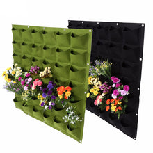 Wall Hanging Pockets Planting Bags Flower Pot