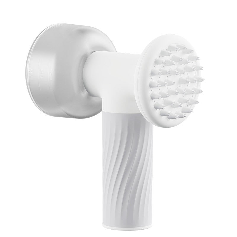 Automatic Foaming Pet Shampoo Brush Scrubber