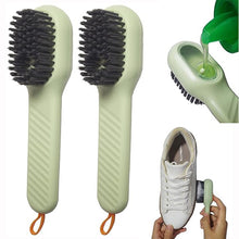 2 Pcs Multifunction Soft Bristled Liquid Shoe Cleaning Brush