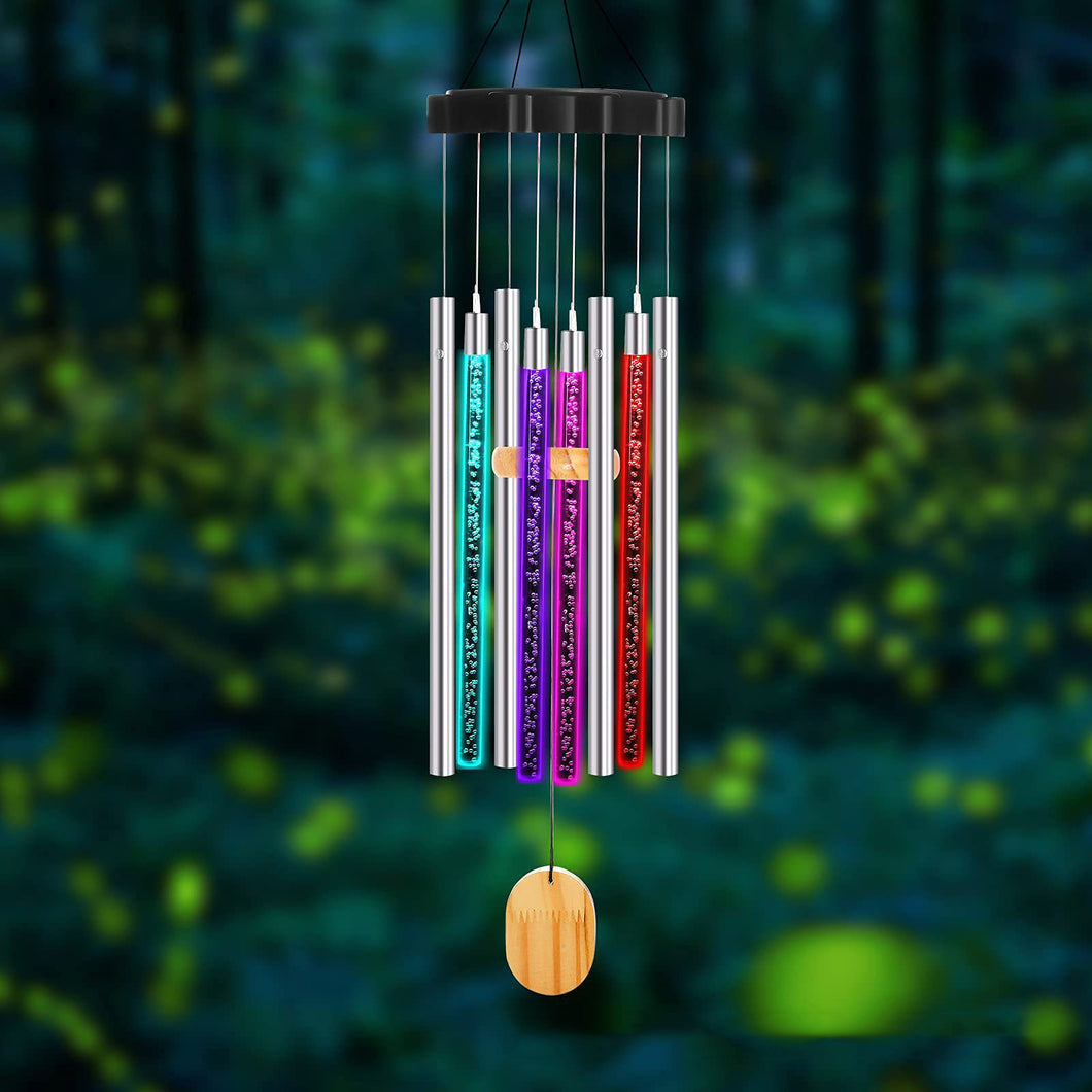 Outdoor Solar Wind Chimes Light