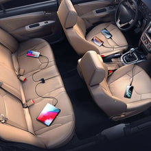 Multi-Ports USB Car Charger Expandable Car Charger
