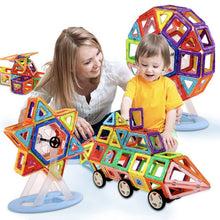 Kids Mini Magnetic Construction Building Blocks Set_0