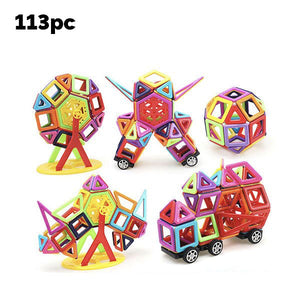 Kids Mini Magnetic Construction Building Blocks Set_3