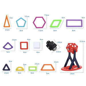 Kids Mini Magnetic Construction Building Blocks Set_7