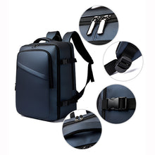 Multi-pocket Waterproof Lightweight Cabin Bag Travel Business Backpack_12