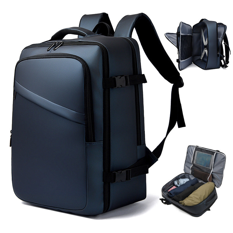 Multi-pocket Waterproof Lightweight Cabin Bag Travel Business Backpack_0