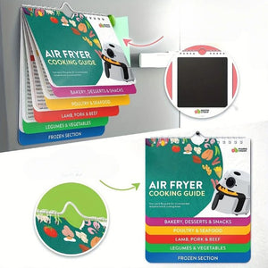 Air Fryer Cheat Table Magnet Cooking Guide Booklet_12
