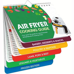 Air Fryer Cheat Table Magnet Cooking Guide Booklet_16