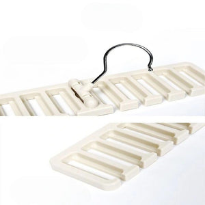 1pc Multi-functional Foldable Belts Storage Hanger With Slot_8