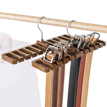 1pc Multi-functional Foldable Belts Storage Hanger With Slot_5