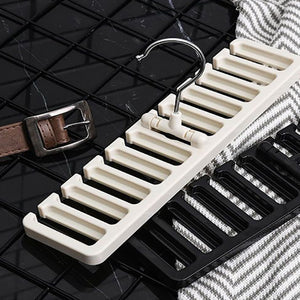 1pc Multi-functional Foldable Belts Storage Hanger With Slot_11