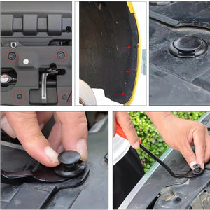 725pcs Car Panel Retainer Fastener Kit Auto Removal Tool_11