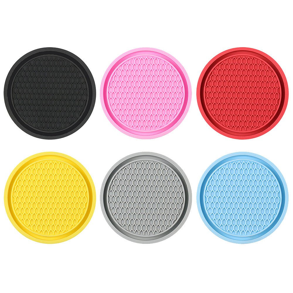 2Pcs Universal Non-Slip Cup Holders Embedded in Ornaments Coaster_0