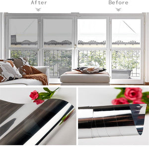 Reflective One-Way Privacy Window Film for Home and Office_12
