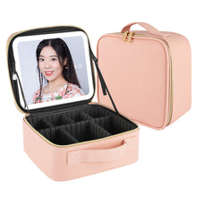 LED Travel Makeup Case with Adjustable Dividers and Mirror_16