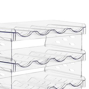 Space-Saving Tire Stackable Water Bottle Organizer Rack - Holds 6/8/12/16 Bottles Securely_2