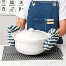 Silicon Dish Drying Mat with Drain Lip in 3 Sizes_18