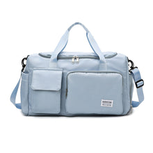 Waterproof and Lightweight Zipper Sports Gym Bag With Shoe Compartment_12