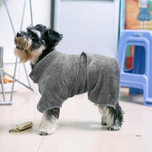 Absorbent Dogs Bathrobe Microfiber Dog Towel Fast Drying Pet Dressing Gown_11