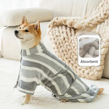 Absorbent Dogs Bathrobe Microfiber Dog Towel Fast Drying Pet Dressing Gown_14