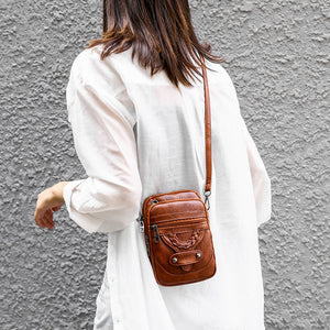 Retro Square Crossbody Phone Bag Women's Daily Versatile Shoulder Bag_12