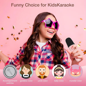Mini Portable Karaoke Wireless Loudspeaker with Microphone_14