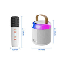 Mini Portable Karaoke Wireless Loudspeaker with Microphone_15