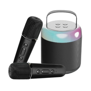 Mini Portable Karaoke Wireless Loudspeaker with Microphone_5
