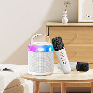 Mini Portable Karaoke Wireless Loudspeaker with Microphone_9