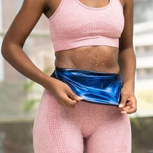 Sweat Shaper Compression Sauna Sweat Bands Women's Arm Toner Sleeves or Waist Trainer Sauna Belt_16