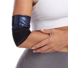 Sweat Shaper Compression Sauna Sweat Bands Women's Arm Toner Sleeves or Waist Trainer Sauna Belt_5