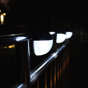 5 Pack Garden Kraft Solar Powered Fence Lights_4