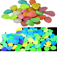 Solar Powered Glow in the Dark Garden Pebbles Garden Décor_4