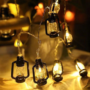 LED Retro Oil Lamp Garden String Lights_3