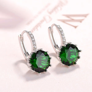 Hoop Crystal Stud Earrings_12