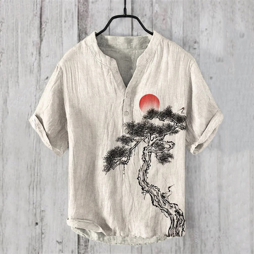 3D Printed Hawaiian Short Sleeve Shirt_0