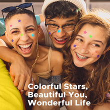 112 Pieces of Colorful Face and Skin Spot Stickers_4